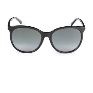 New Jimmy Choo Ilana 57mm Black Women's Sunglasses Jimmy Choo Full Package